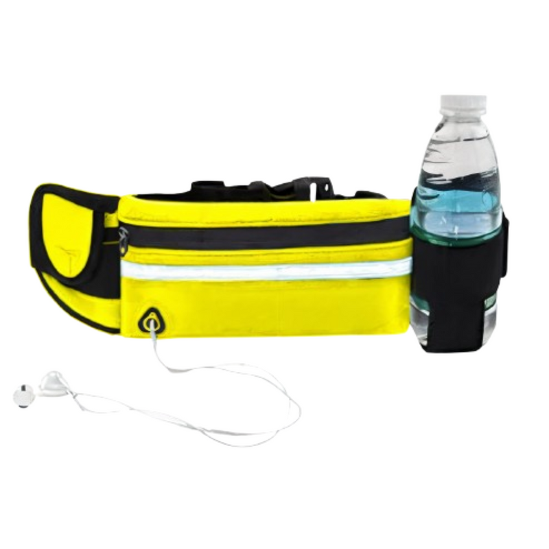 VERDE-LIMÃO - Pochete Fitness Corrida Academia