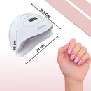 (Completo) Cabine Com Base Led para Unhas de Gel Bivolt – Secagem Rápida para Manicure e Pedicure