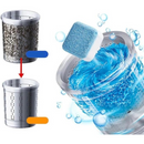 Conjunto de 10 Pastilhas Antibacterianas para Higienização de Máquina de Lavar Roupas