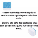 Conjunto de 10 Pastilhas Antibacterianas para Higienização de Máquina de Lavar Roupas