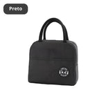 Bolsa Térmica Lancheira para Marmita com Bolso Lateral BM-F1181 - (Cores Sortidas)
