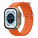 LARANJA - GS9 RELÓGIO SMARTWATCH Ultra Mini 41mm 2 Pulseiras