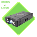 Mini Lanterna Teaser Choque Aparelho de Choque 18,000w Recarregável