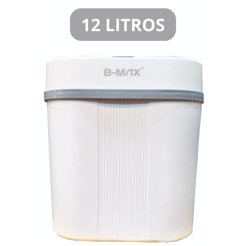 BRANCA - Lixeira inteligente com Sensor de Aproximação Automática 12 litros - BM-F1179