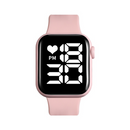 ROSA - CLARO Relógio Digital SKMEI Resiste Água