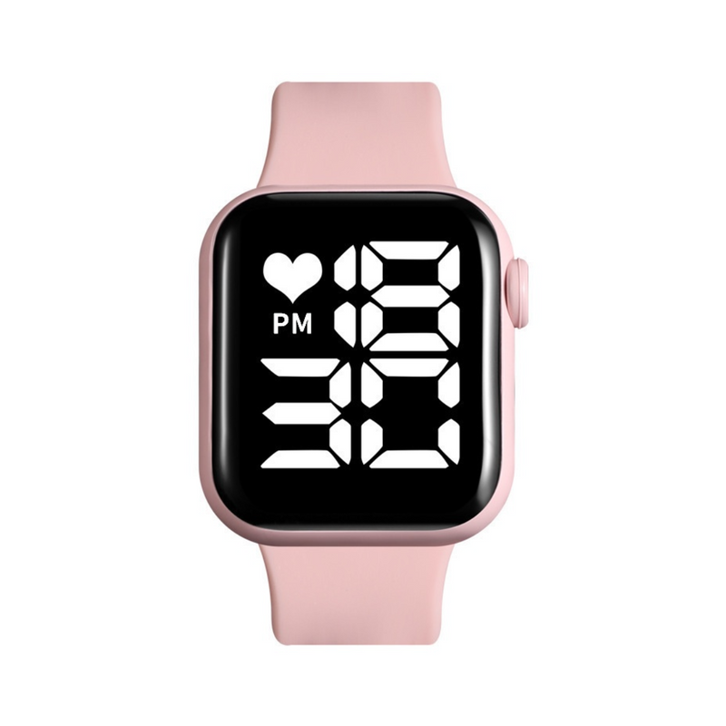 ROSA - CLARO Relógio Digital SKMEI Resiste Água