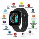 PRETO - D20 - Relógio Inteligente