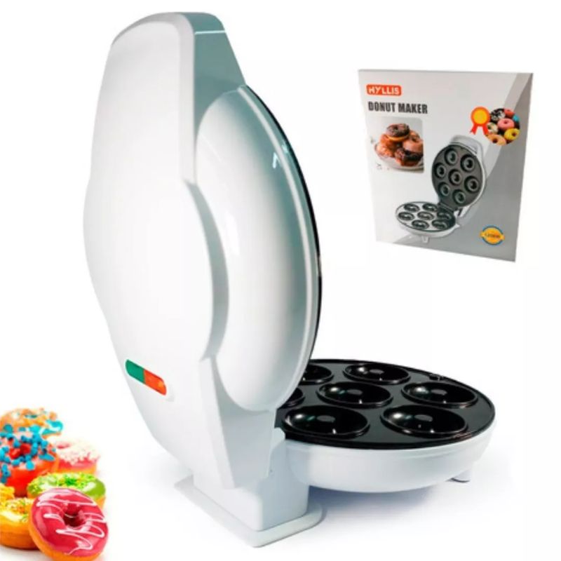 Máquina de Donuts Fábrica de Mini Rosquinha 127v - (Cores Sortidas)
