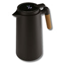 (COM Termômetro Digital) Jarro Garrafa Térmica 1L - Preto