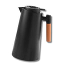 (COM Termômetro Digital) Jarro Garrafa Térmica 1L - Preto