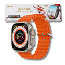 LARANJA - X8 ULTRA RELÓGIO Smartwatch Sport