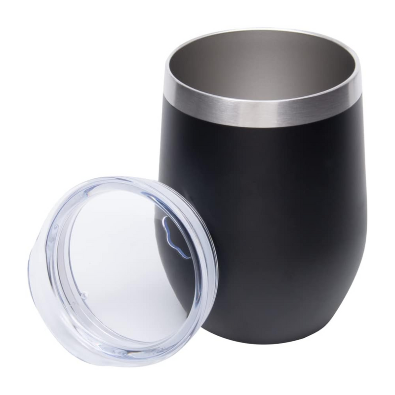 Normal - COPO CUIA Térmico Inox com Tampa Antivazamento (360 ml) - Preto
