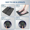 Massageador Tapete Para Pés Elétrico Estimulação Muscular Bivolt