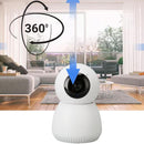 1 Câmera de Segurança com Suporte p/ Parede ou Mesa Wi-Fi 360° Visão Noturna