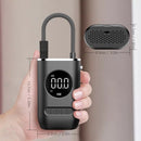 Mini Calibrador Compressor Elétrico Digital Portátil Pneu Carro Bike Bivolt