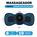 KIT MASSAGEM - Tapete e Massageador Elétrico - Dor nos Pés e Musculares