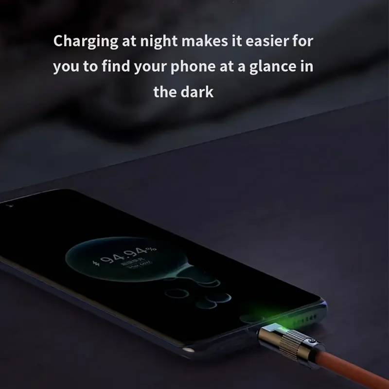 CABO CARREGADOR PREMIUM TIPO C Turbo Premium Tipo - C - LARANJA