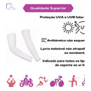 BRANCO - Manguito de Proteção Solar UV BX-7206