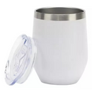 Personalizado - COPO CUIA Térmico Inox com Tampa Antivazamento (360 ml) - Branco