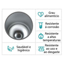 Personalizado - COPO CUIA Térmico Inox com Tampa Antivazamento (360 ml) - Branco