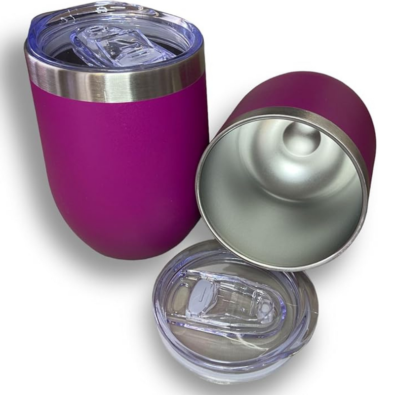 Personalizado - COPO CUIA Térmico Inox com Tampa Antivazamento (360 ml) - Roxo