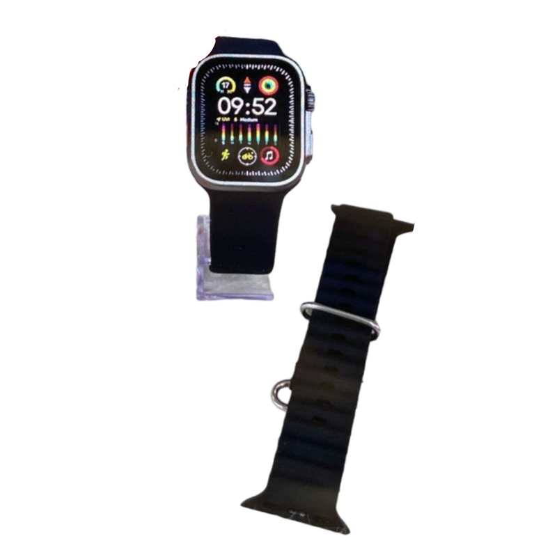 LARANJA - GS9 RELÓGIO SMARTWATCH Ultra Mini 41mm 2 Pulseiras