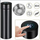 Normal - Garrafa Térmica com LED e Termômetro (500ml) - Preto